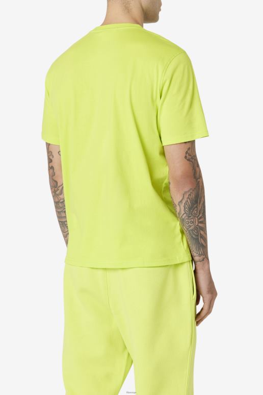 FILA menn fila lime punch skylar tee HHL84340 lime punch
