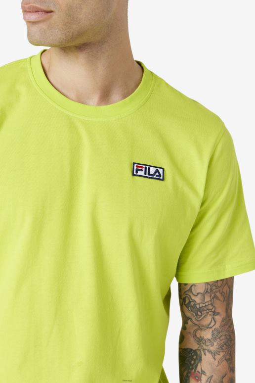FILA menn fila lime punch skylar tee HHL84340 lime punch