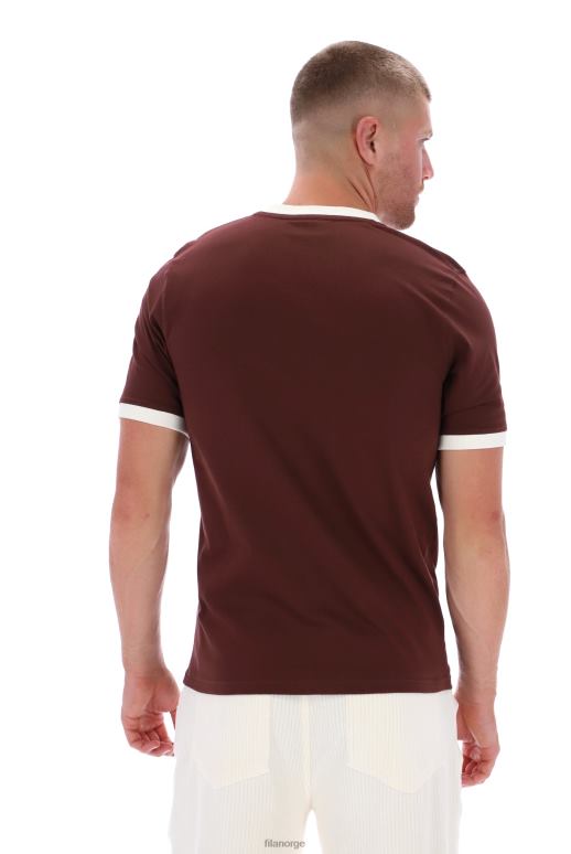 FILA menn fila marconi essential ringer-t-skjorte HHL843267