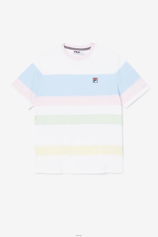 FILA menn fila marshmallow/blå/rosa/øm skjæremannskap HHL84346 marshmallow/blå/rosa/øm