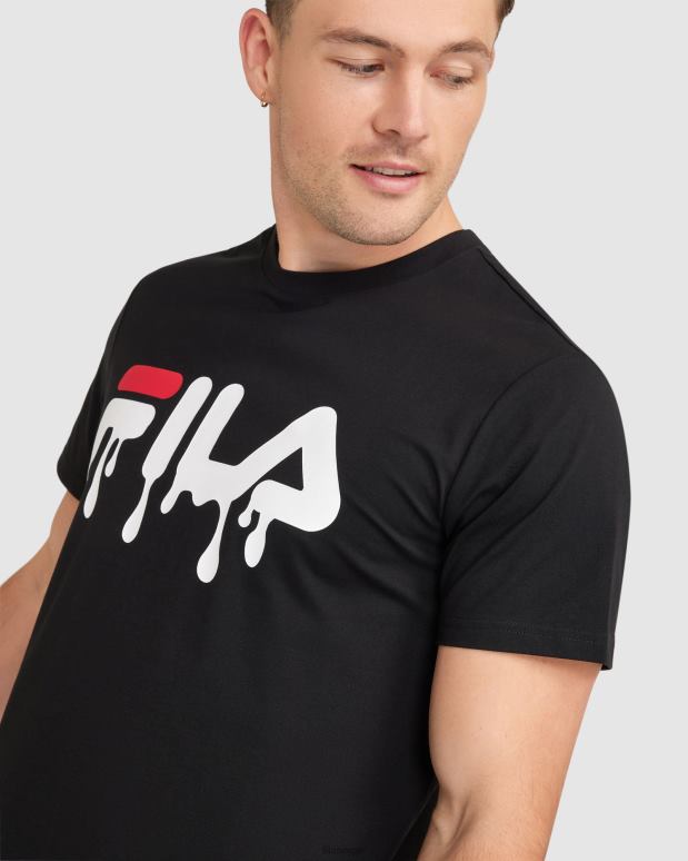 FILA menn fila matthew t-skjorte for menn svart HHL842401 svart