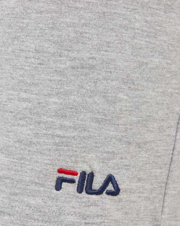 FILA menn fila silver marle herre basic mid short HHL842332 sølv marle