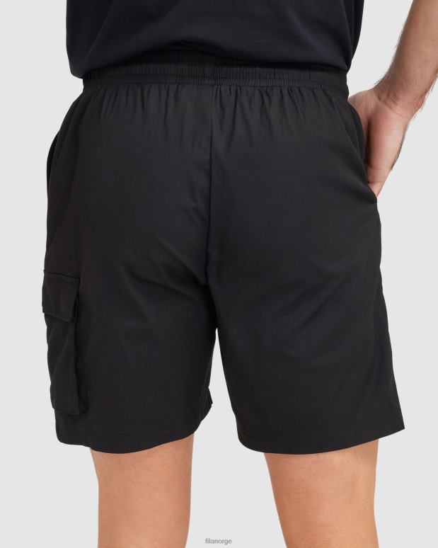 FILA menn fila svart jetshorts for menn HHL842338 svart