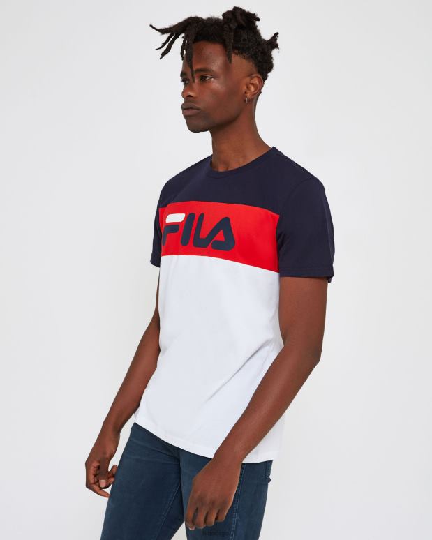 FILA menn fila unisex genoa t-skjorte hvit HHL842539 hvit