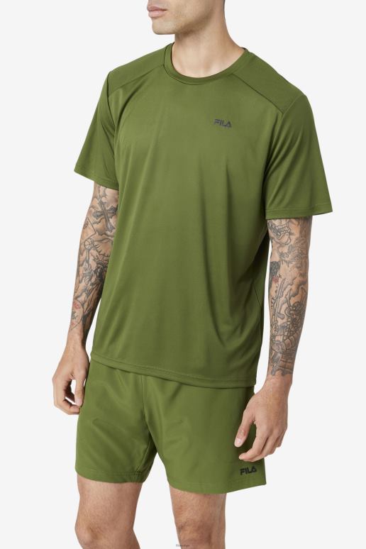 FILA menn gressløk/svart fila kaab mannskap HHL84363 gressløk/svart