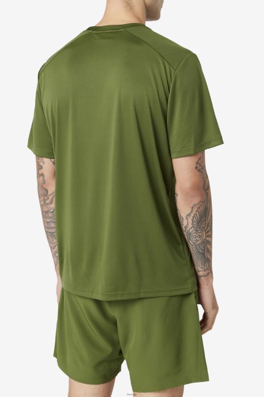 FILA menn gressløk/svart fila kaab mannskap HHL84363 gressløk/svart