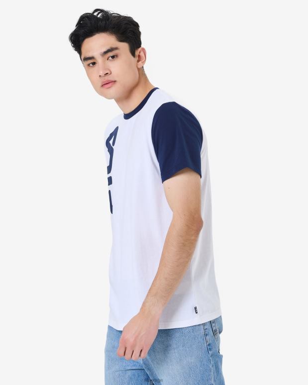 FILA menn hvit bjorn t-skjorte fila HHL842580 hvit