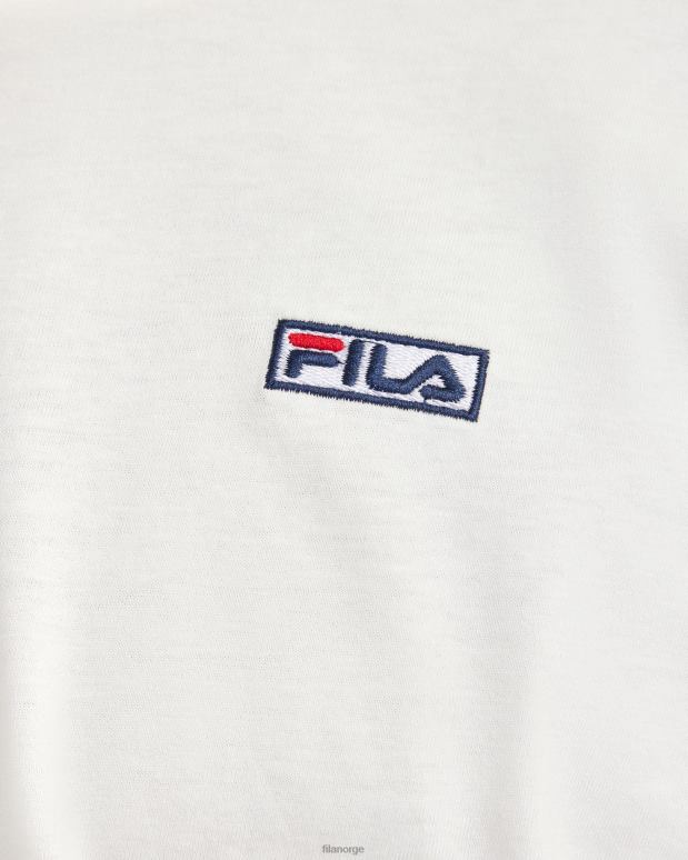 FILA menn hvit fila cian t-skjorte for menn HHL842415 hvit