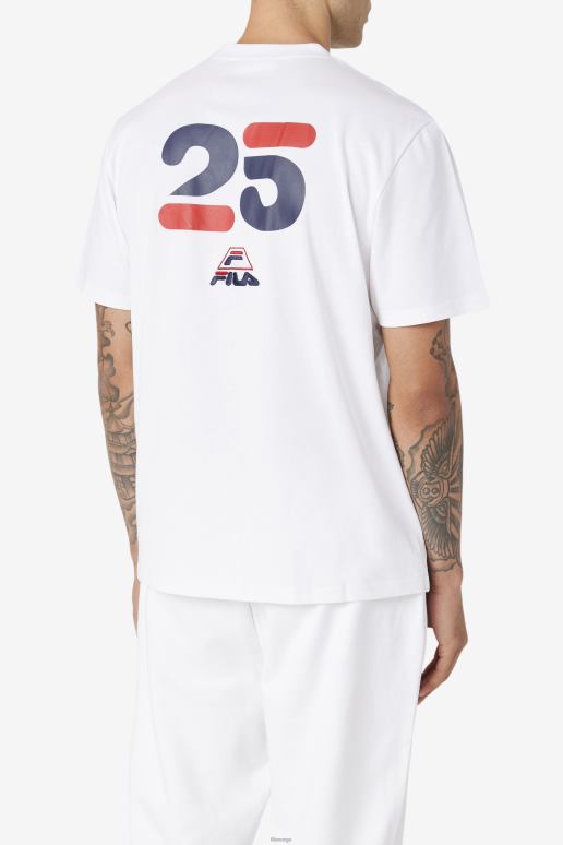 FILA menn hvit grant hill cormac tee fila HHL84228 hvit