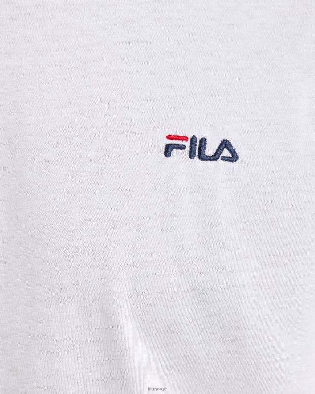 FILA menn hvit herre basic l/s tee fila HHL842550 hvit