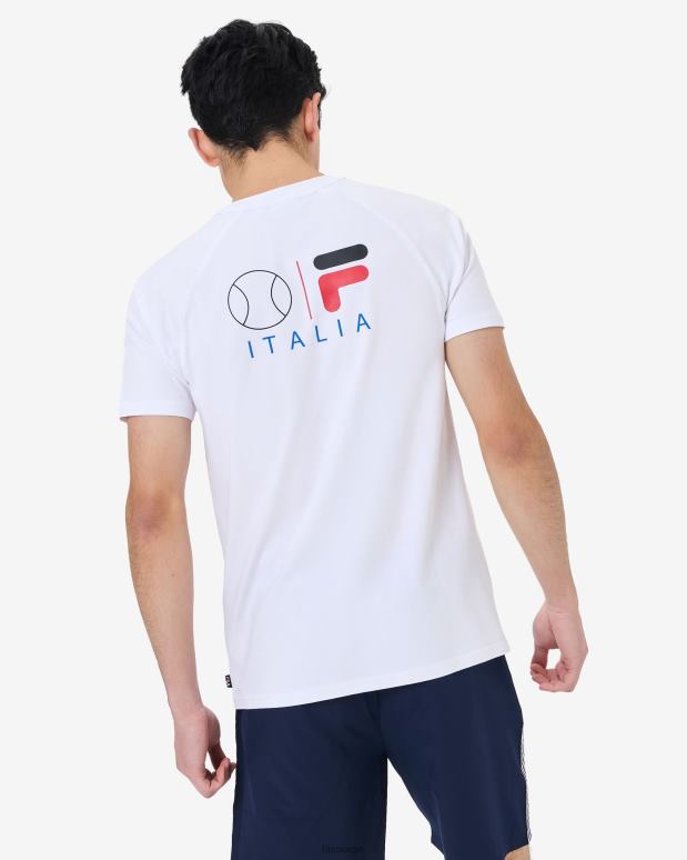 FILA menn hvit herre hannes tee fila HHL842526 hvit