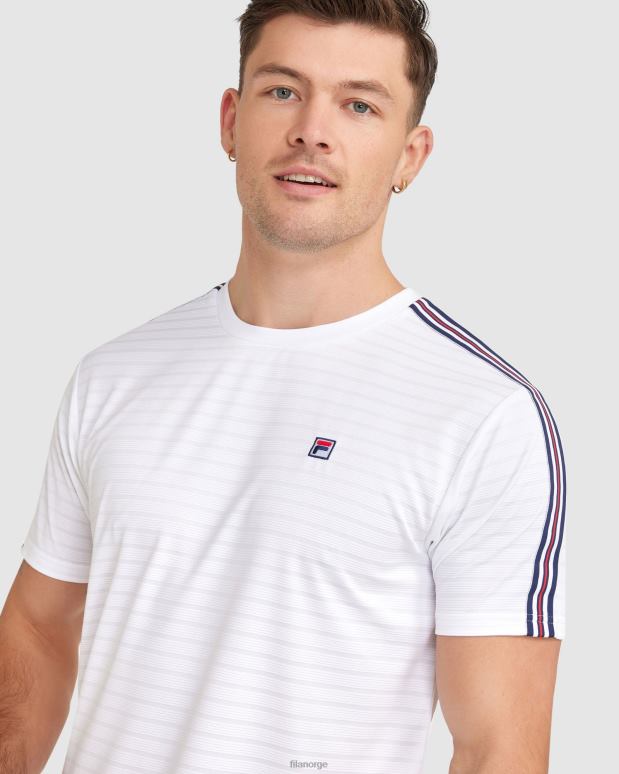 FILA menn hvit pablo t-skjorte for menn fila HHL842340 hvit