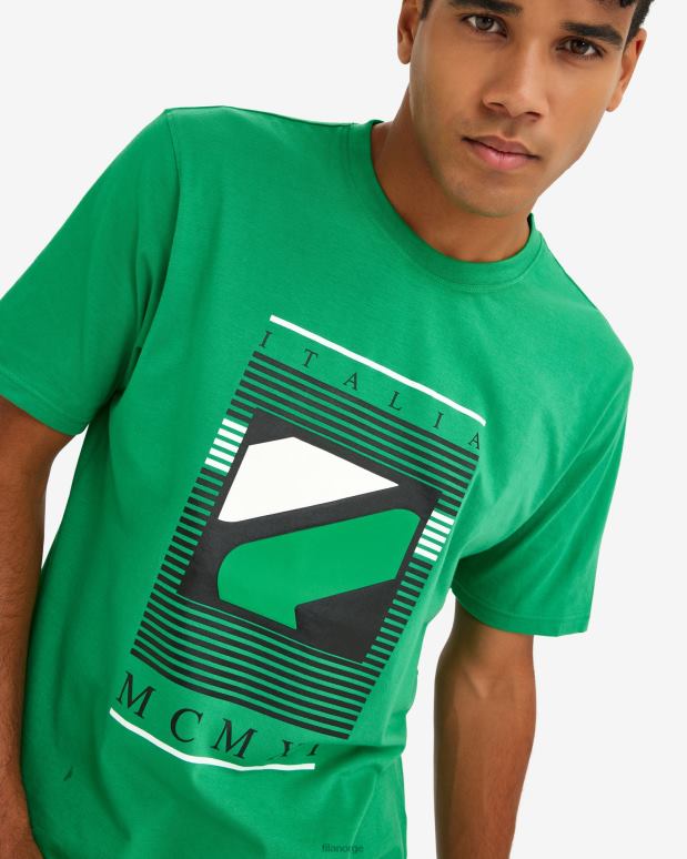 FILA menn jelly bean fila herre carlos t-skjorte HHL842553 gelebønne