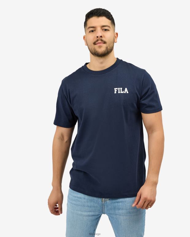 FILA menn juan tee fila new navy HHL842576 ny marine