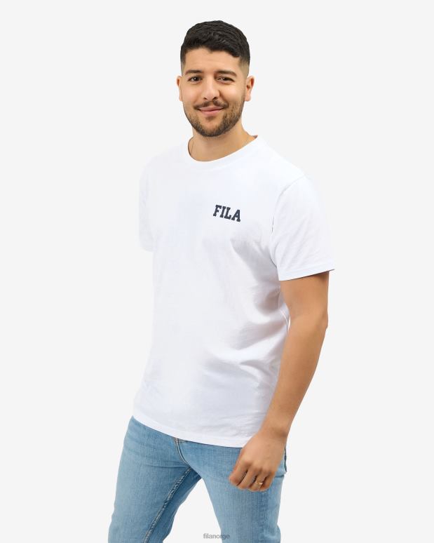 FILA menn juan tee hvit fila HHL842567 hvit