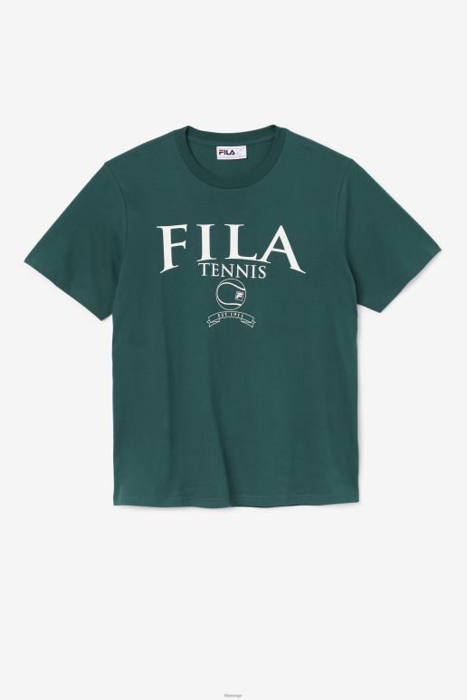 FILA menn junebug/gardenia fila saran tee HHL84345 junebug/gardenia