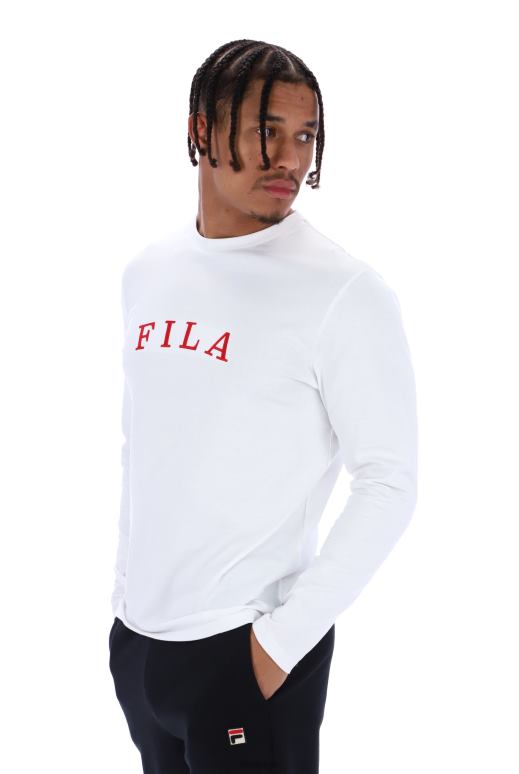 FILA menn kylar unisex langermet t-skjorte fila HHL843258
