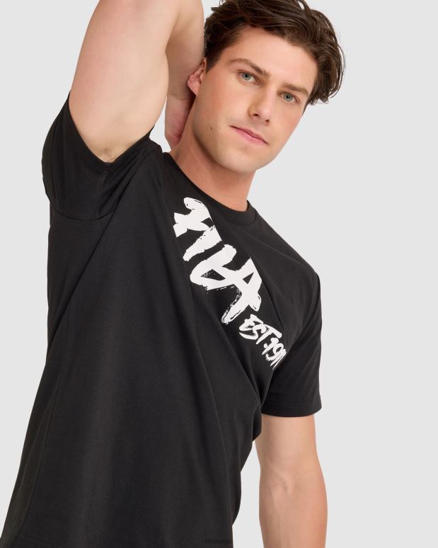 FILA menn lewis t-skjorte svart fila HHL842315 svart