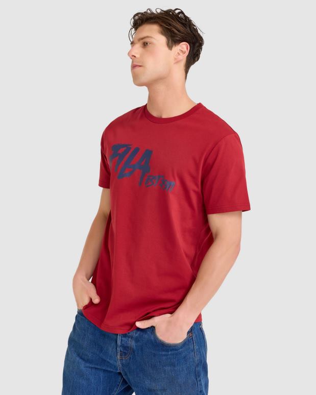 FILA menn lewis tee fila vingård HHL842312 vingård