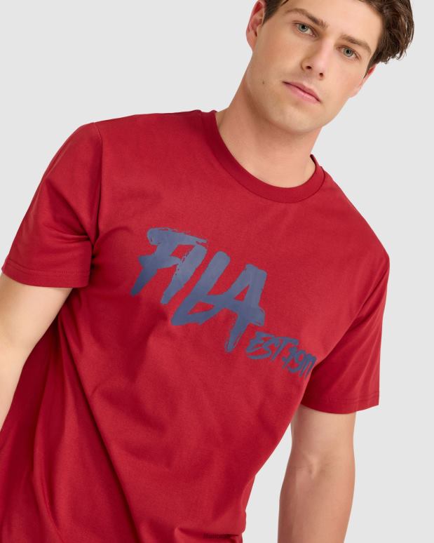 FILA menn lewis tee fila vingård HHL842312 vingård