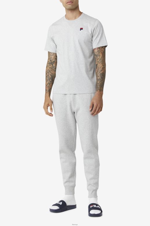 FILA menn lys grå derion tee fila HHL84264 lysegrå