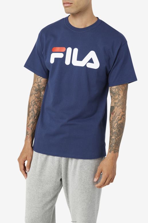 FILA menn marine/hvit/rød herrelogo fila HHL84270 marine/hvit/rød