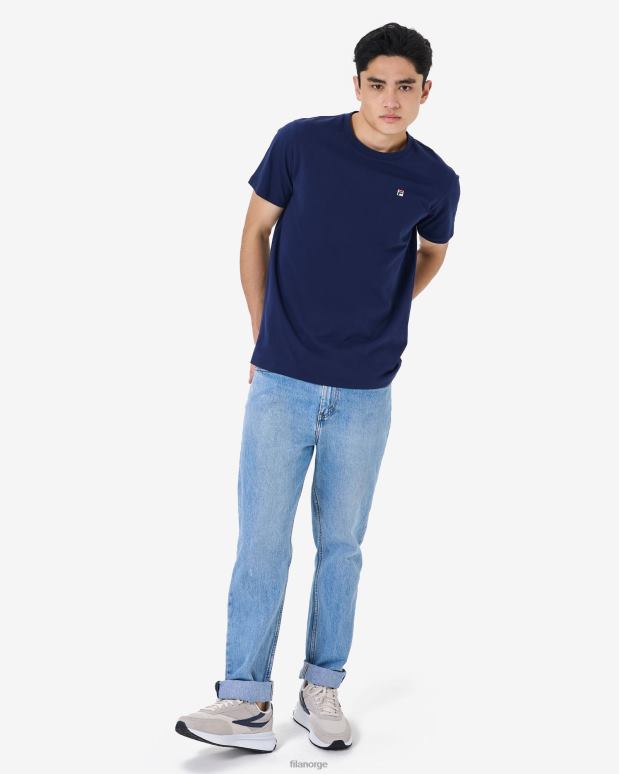 FILA menn nytt marinemerke for herrearv 2.0 tee fila HHL842586 ny marine