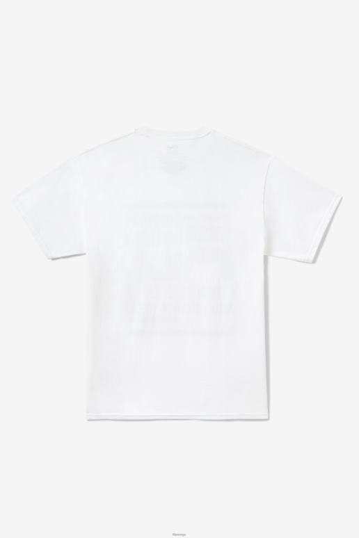 FILA menn original fitness-t-skjorte fila hvit HHL84350 hvit