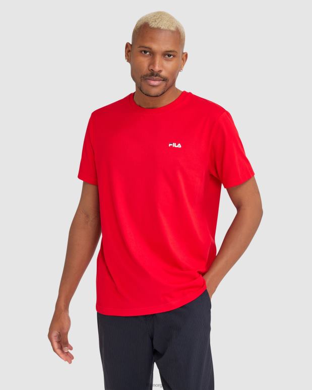 FILA menn rød fila unisex klassisk t-skjorte 2 HHL842487 rød