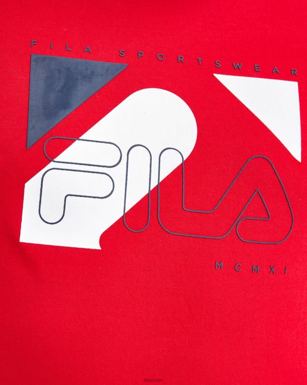 FILA menn rød herre shaw t-skjorte fila HHL842322 rød
