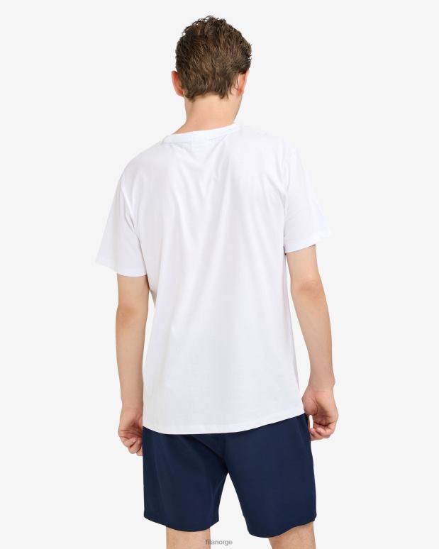 FILA menn roger t-skjorte fila hvit HHL842528 hvit