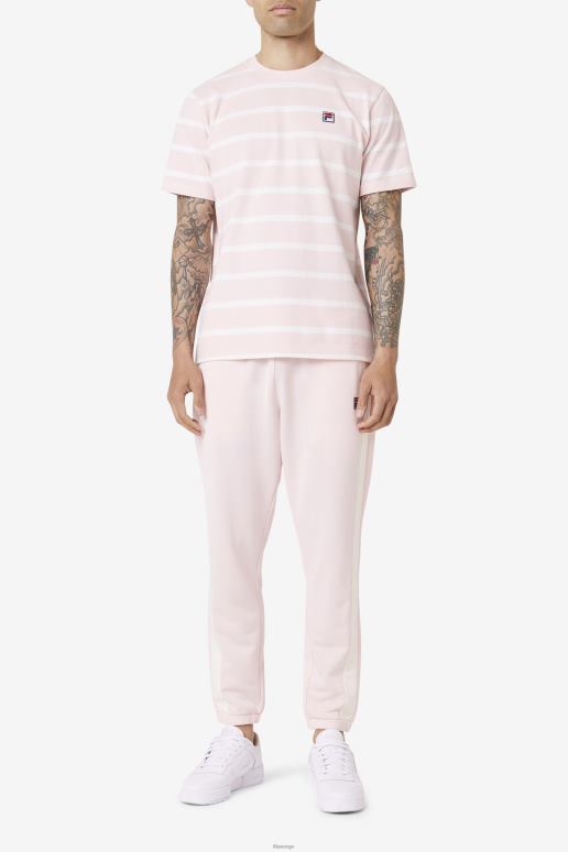 FILA menn rosa/hvit fila nekte mannskap HHL84321 rosa/hvit