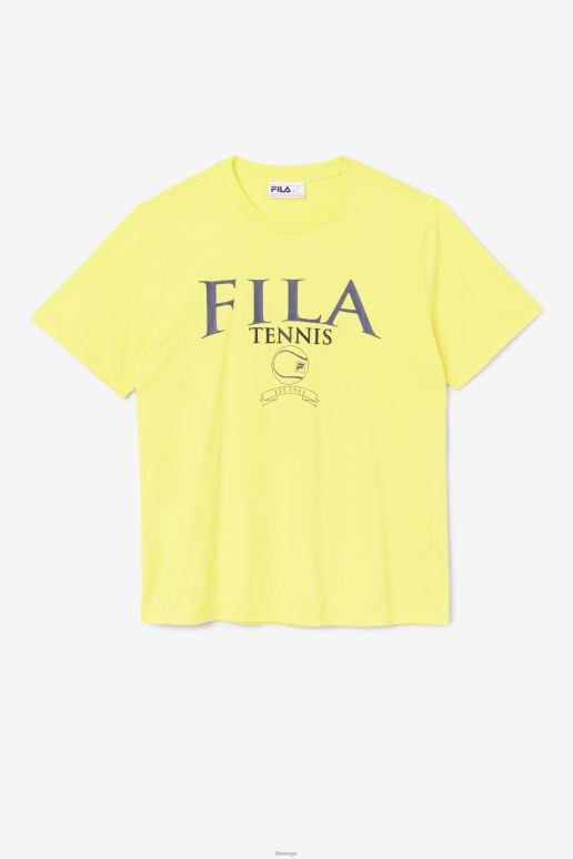 FILA menn saran t-skjorte fila gul/marine HHL84344 gul/marine