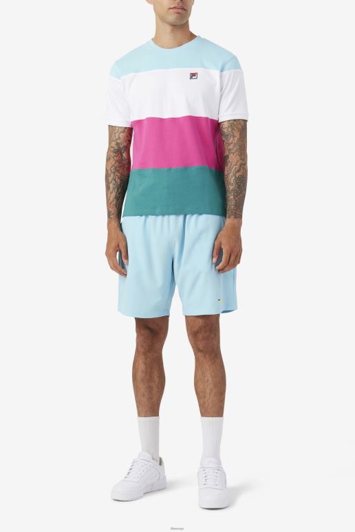 FILA menn server crew hvit/lilla/petit four fila HHL84323 hvit/lilla/petit four