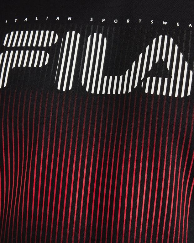 FILA menn svart fila cedrick t-skjorte for menn HHL842325 svart