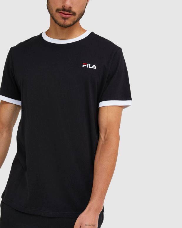 FILA menn svart fila classic ringer-t-skjorte for menn HHL842481 svart