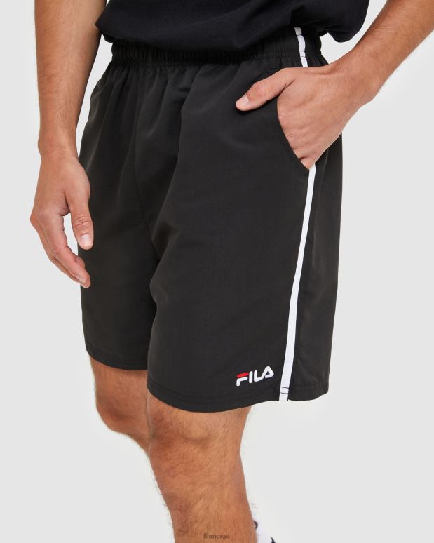 FILA menn svart fila klassisk mikrofibershorts for menn HHL842457 svart