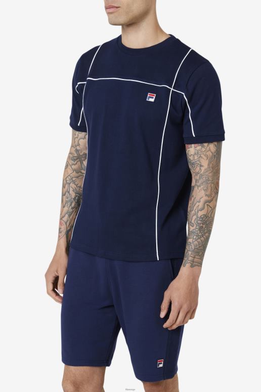 FILA menn terrinda crew marine/hvit fila HHL84275 marine/hvit