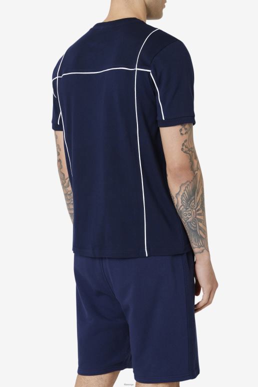 FILA menn terrinda crew marine/hvit fila HHL84275 marine/hvit