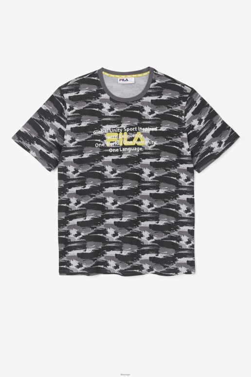 FILA menn tordenvær/camo pepacton tee fila HHL84312 tordenvær/camo