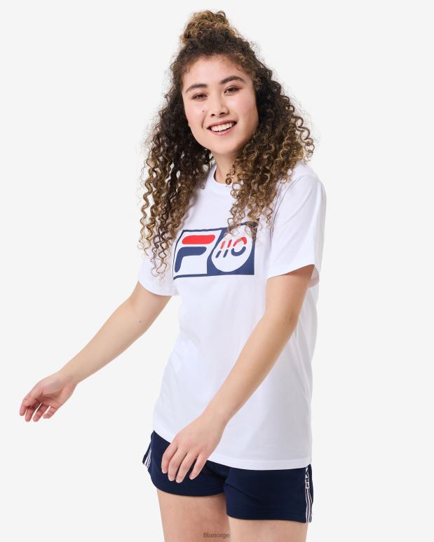 FILA menn unisex jubileumsskjorte fila hvit HHL842558 hvit