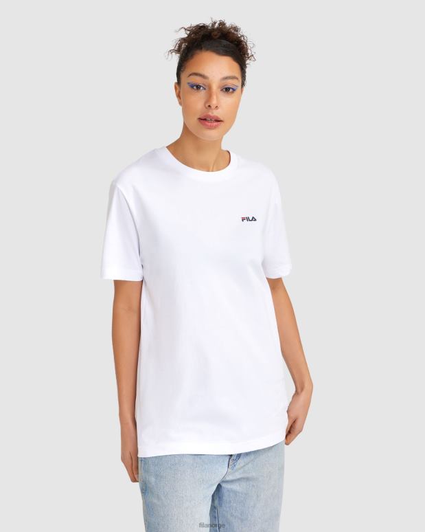 FILA menn unisex klassisk t-skjorte 2 hvit fila HHL842465 hvit
