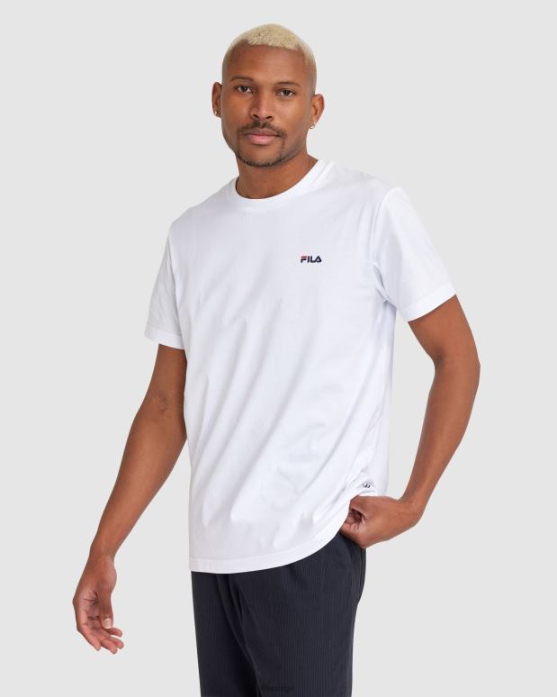 FILA menn unisex klassisk t-skjorte 2 hvit fila HHL842465 hvit