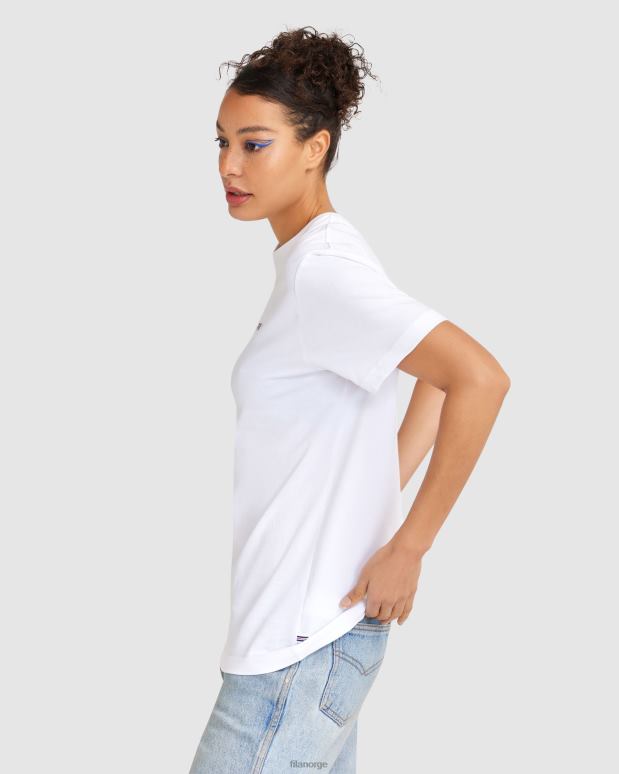 FILA menn unisex klassisk t-skjorte 2 hvit fila HHL842465 hvit