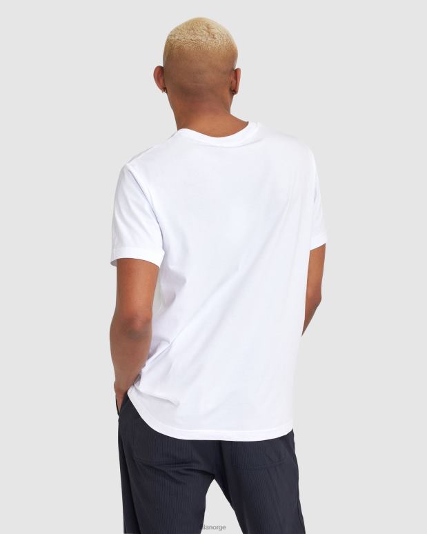 FILA menn unisex klassisk t-skjorte 2 hvit fila HHL842465 hvit