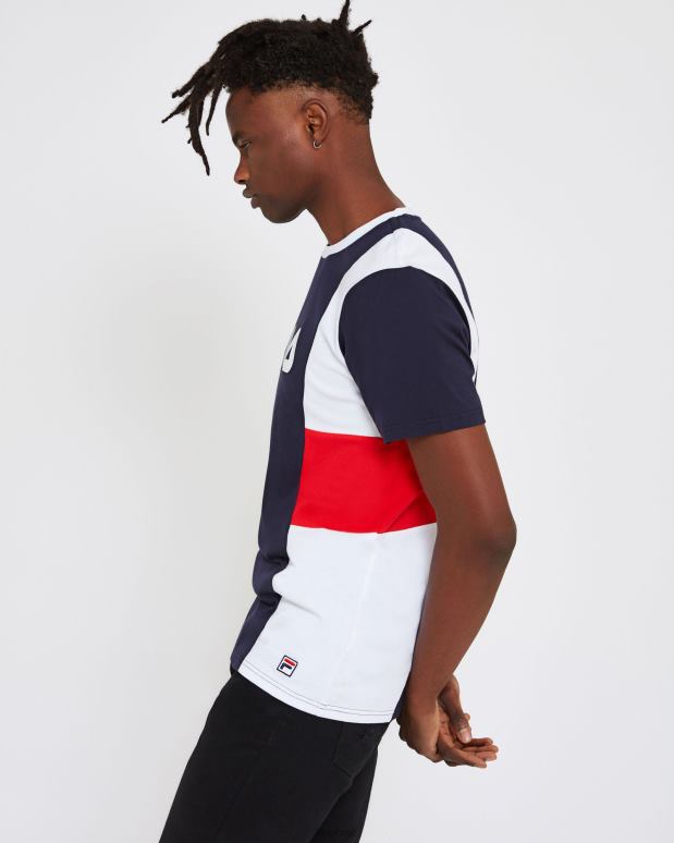 FILA menn unisex trieste t-skjorte fila new navy HHL842540 ny marine