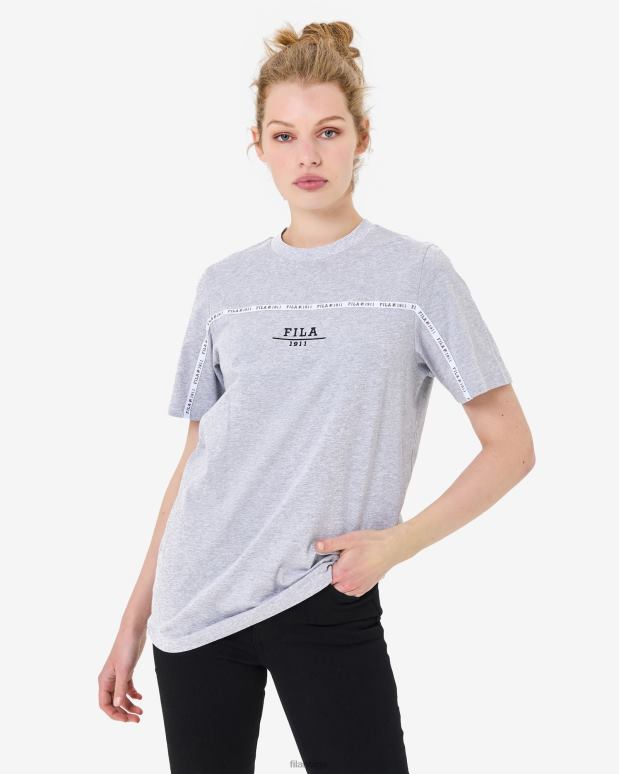 FILA menn unisex urban t-skjorte grå marle fila HHL842549 grå marle