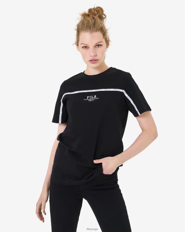 FILA menn unisex urban t-skjorte svart fila HHL842543 svart