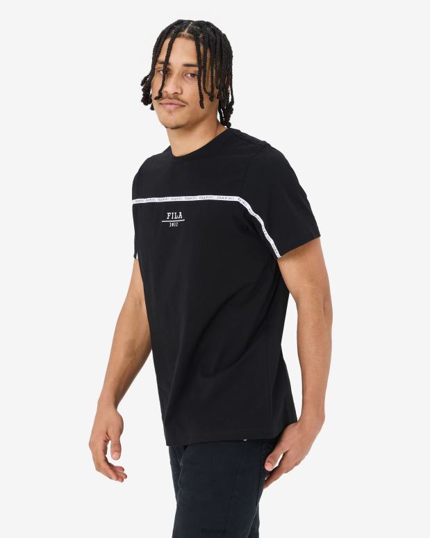 FILA menn unisex urban t-skjorte svart fila HHL842543 svart