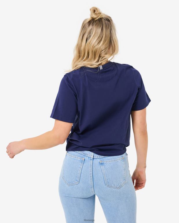 FILA menn unisex urban tee fila new navy HHL842546 ny marine